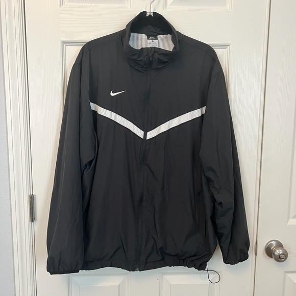 Nike Men's Dri-Fit Championship III Black Zip Up Warm-Up Jacket Size XL - Picture 1 of 9